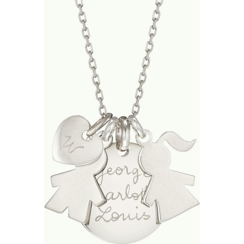 The Duchess Necklace, Sterling Silver