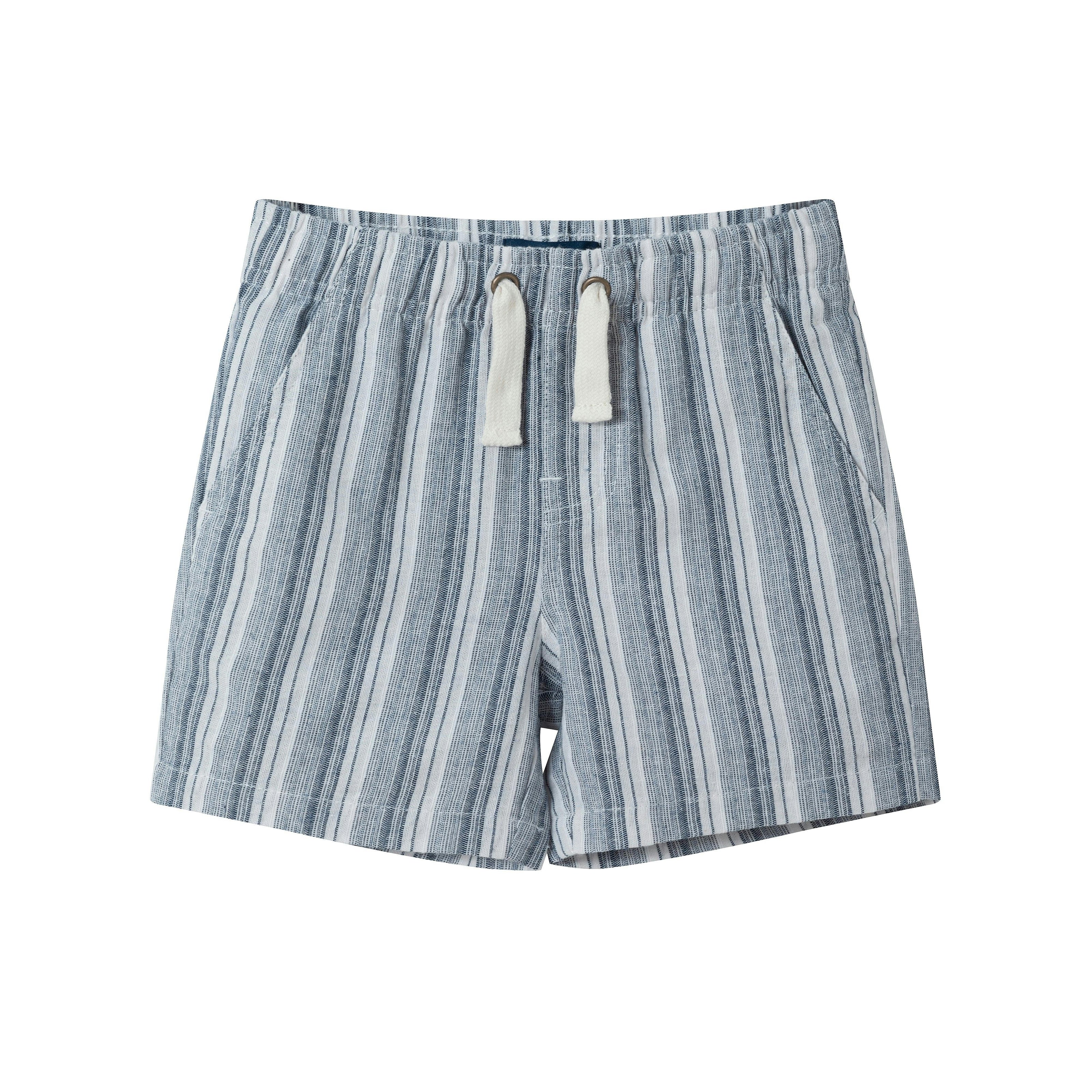 Kids Linen Blend Shorts