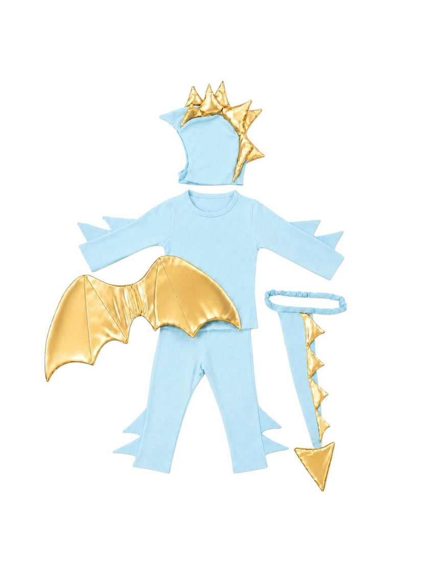 Sky Blue Dragon Costume