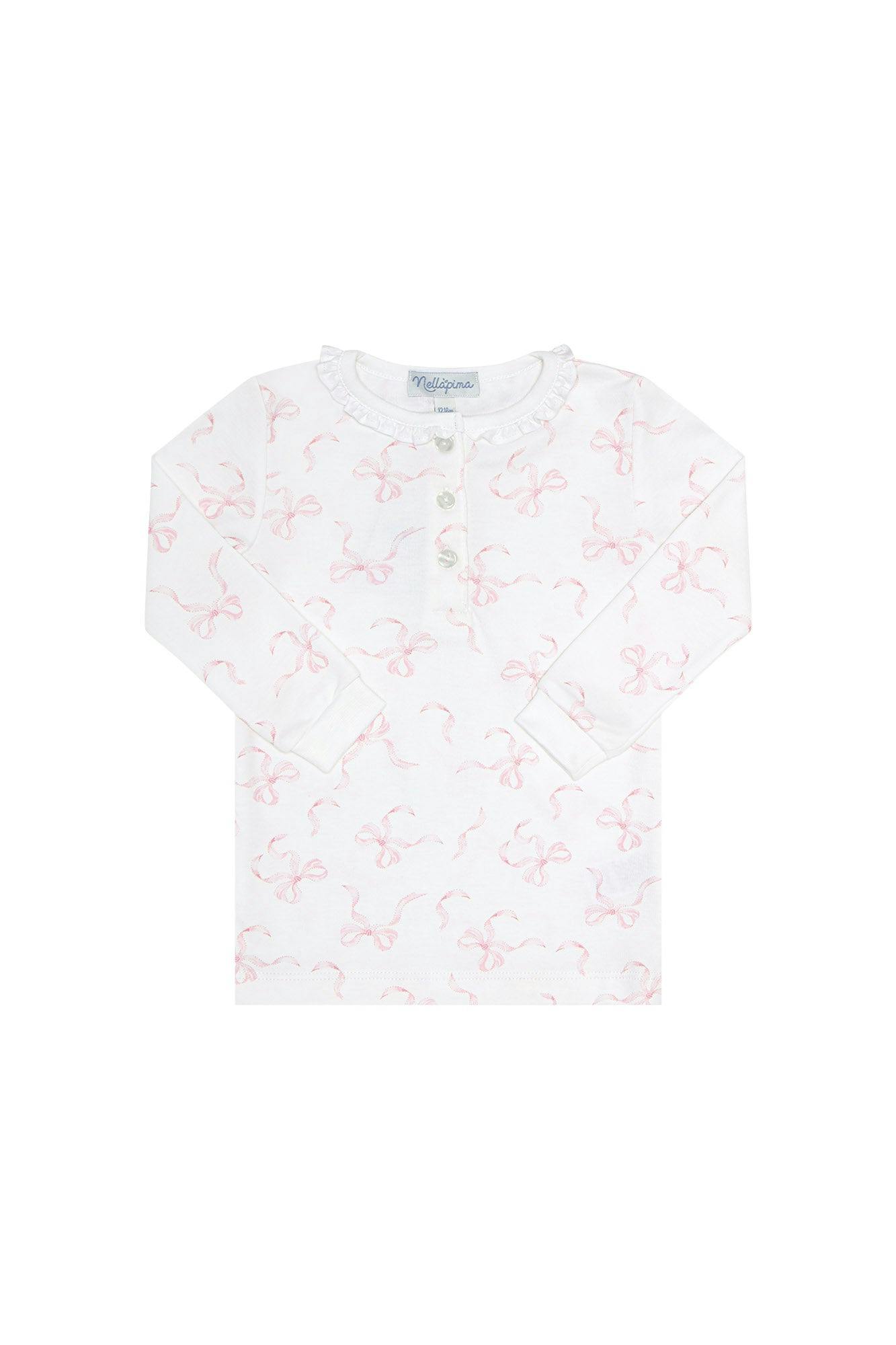 Charming Bows Print Pajamas