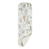 Ezra Woodland Animal Cotton Burp Cloth (Set of 3)