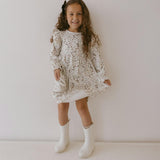 Organic Ruffle Sleeve Dress