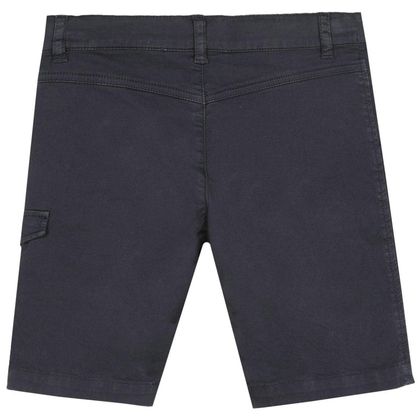 Navy Twill Shorts