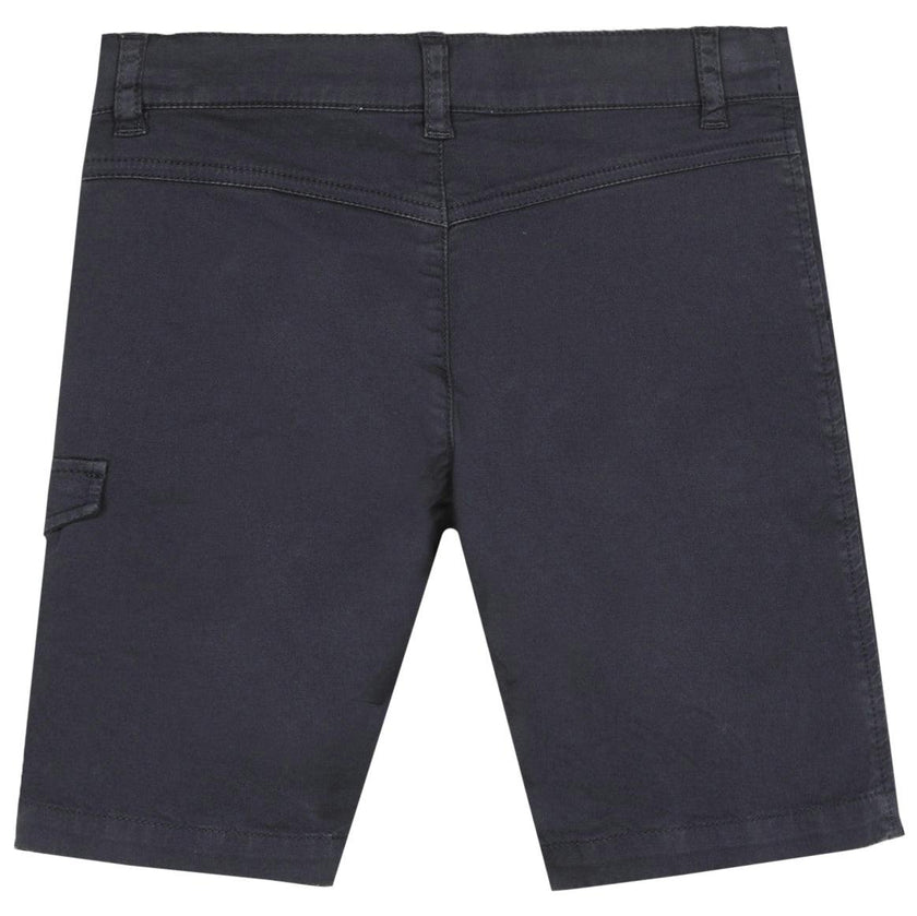 Navy Twill Shorts