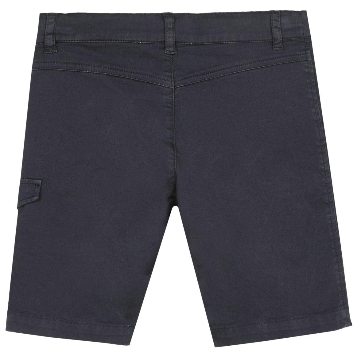 Navy Twill Shorts