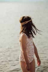 Vintage Girls 1 Piece Swimsuit | UPF + Recycled - Pegasus