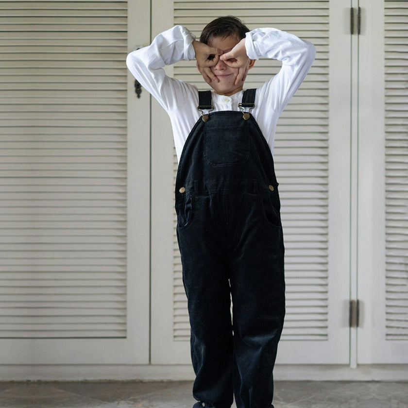 Raven Corduroy Overalls