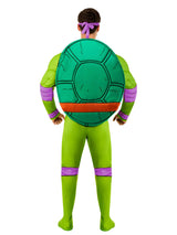 Men's Retro Teenage Mutant Ninja Turtles Donatello Padded Jumpsuit Costume - Deluxe