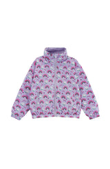 Max Reversible Rain Jacket Windbreaker, Purple Rainbow