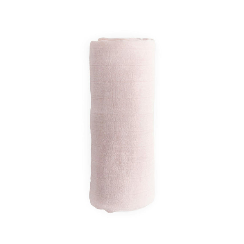 Deluxe Muslin Swaddle Blanket - Blush