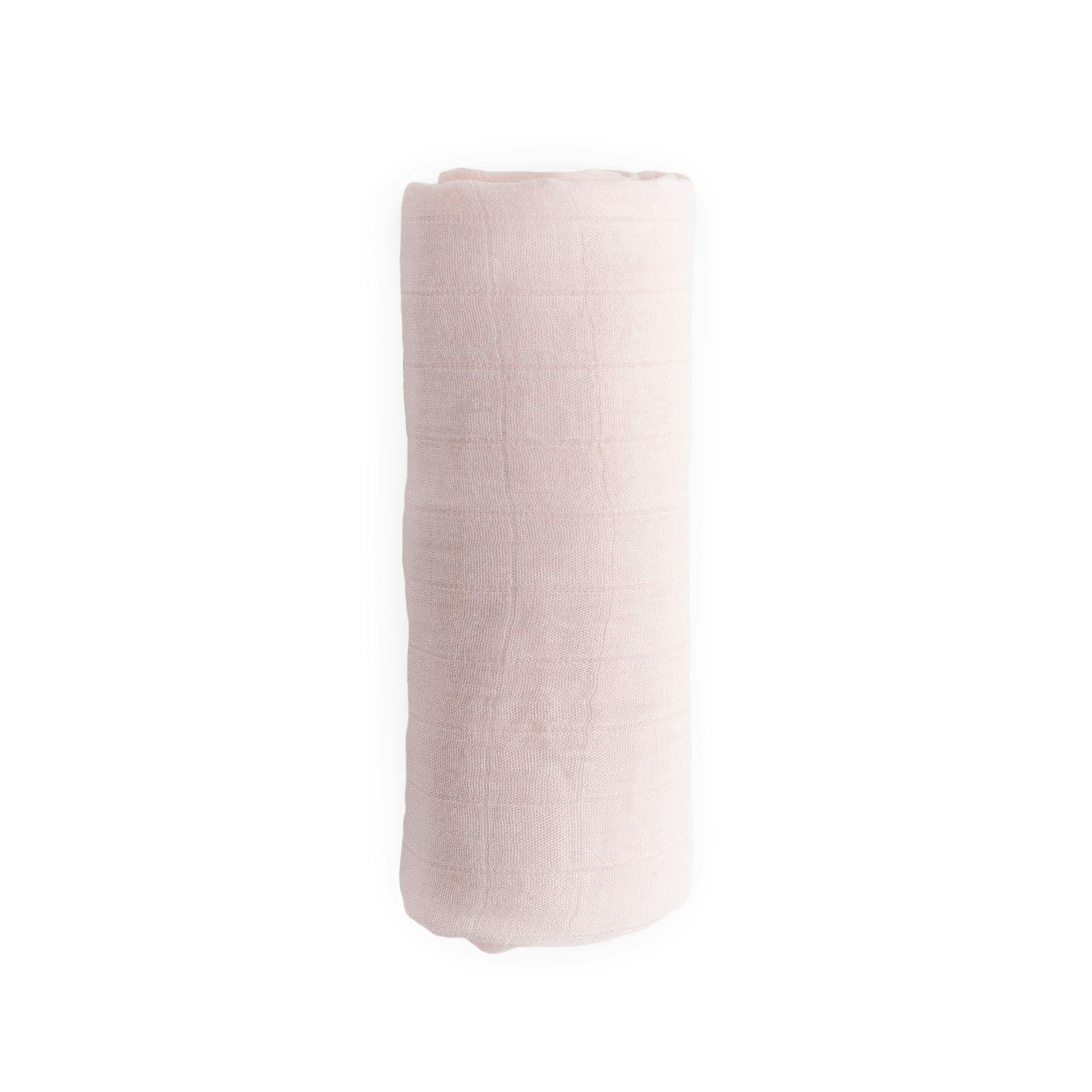 Deluxe Muslin Swaddle Blanket - Blush