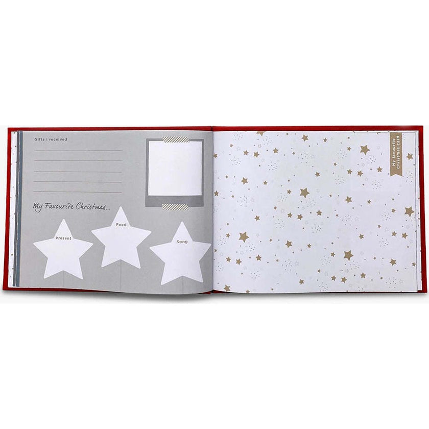 Baby's First Christmas Keepsake Journal with Personalized Berkeley