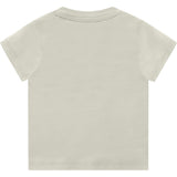 Bird Print Round Neck Short Sleeve T-Shirt