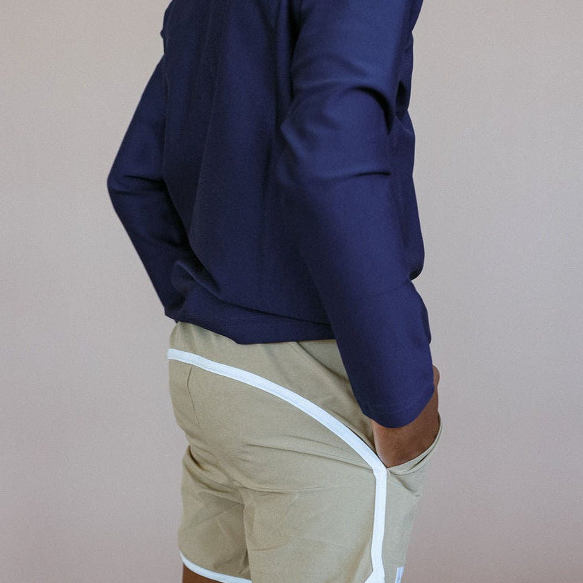 Boys Retro Super Short Lined