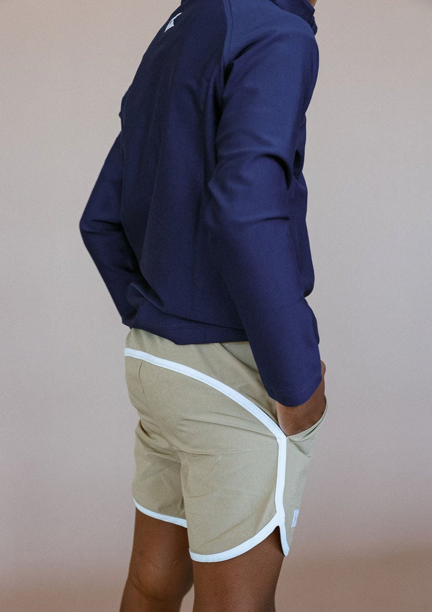 Boys Retro Super Short Lined