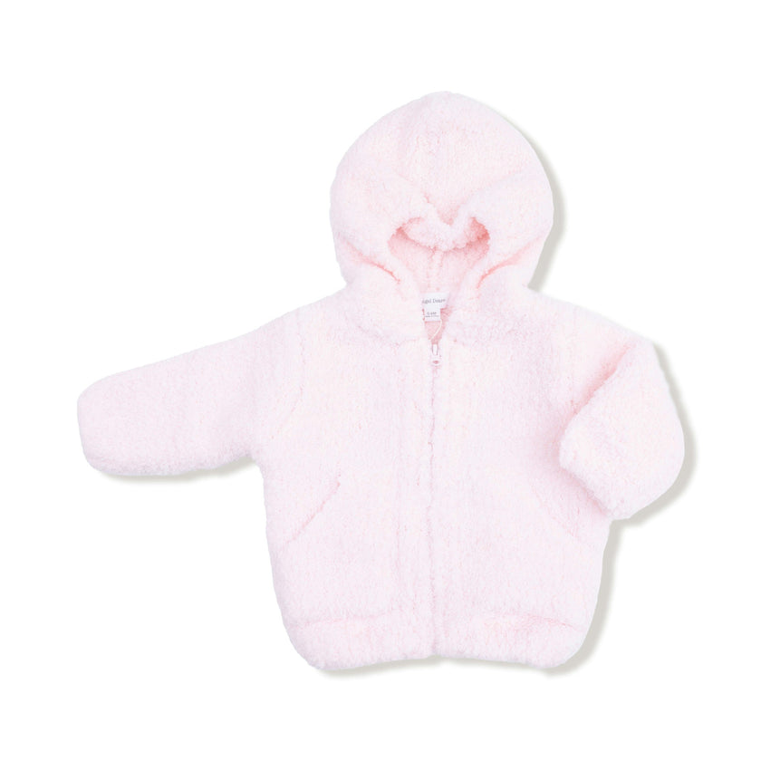 Chenille - Pretty Pink Hooded Jacket