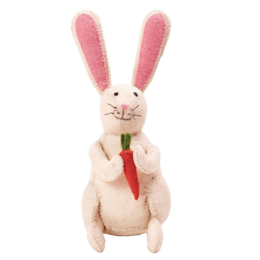 Easter Bunny Hand Felted Wool