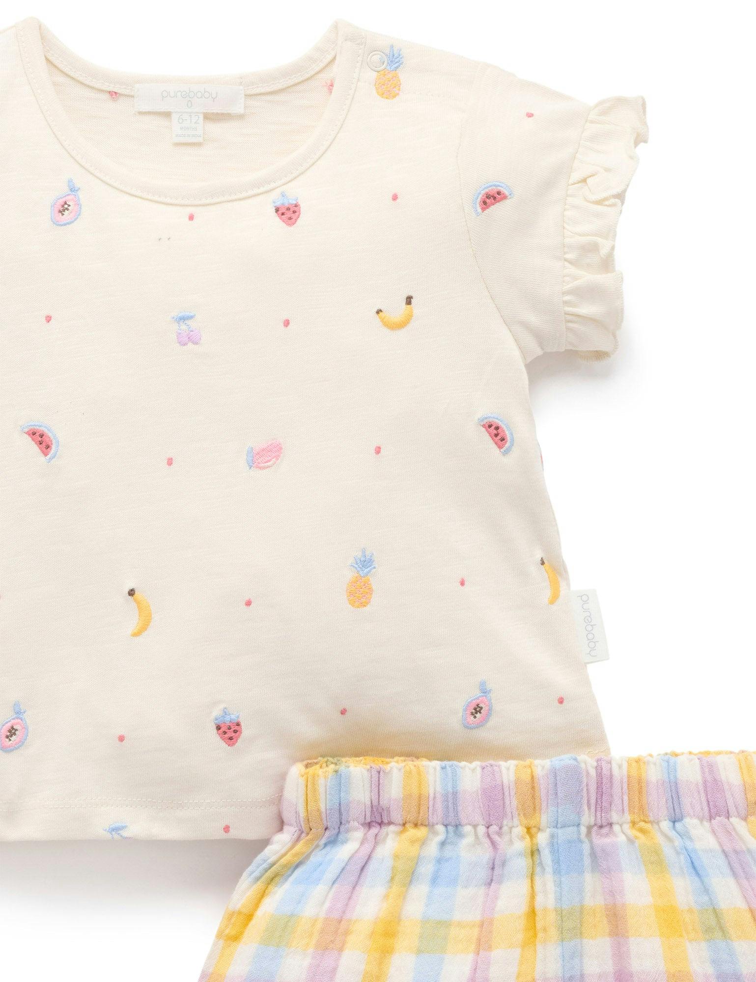 Fruity Set Lila Check