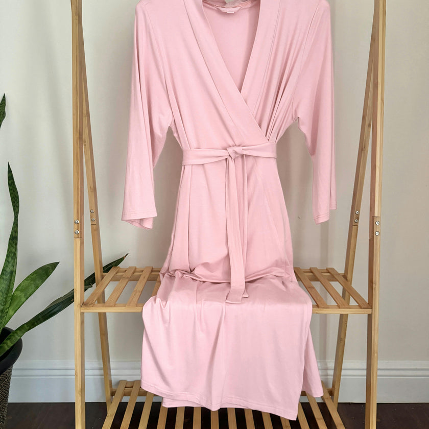 Mommy Robe - Solid Blush