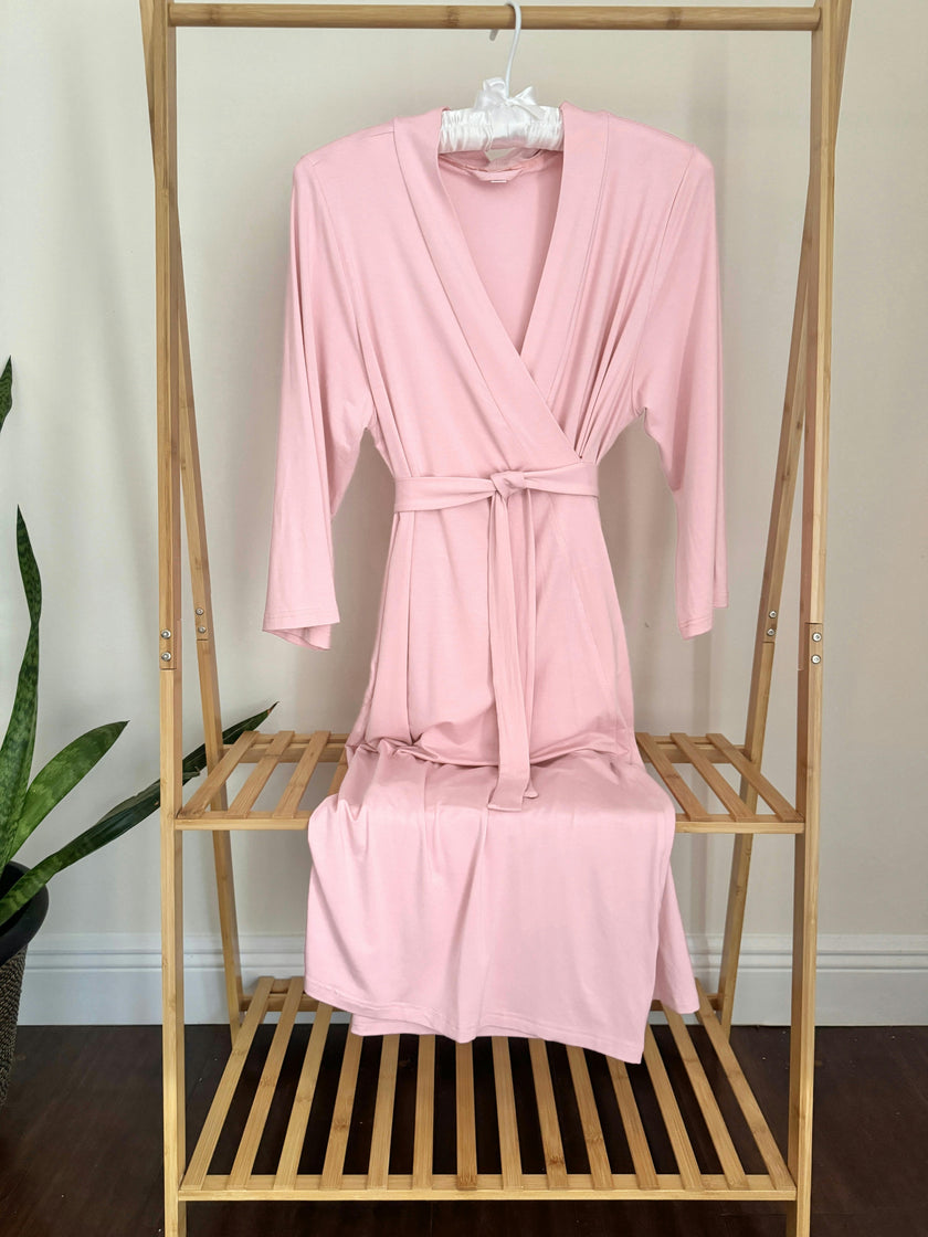 Mommy Robe - Solid Blush