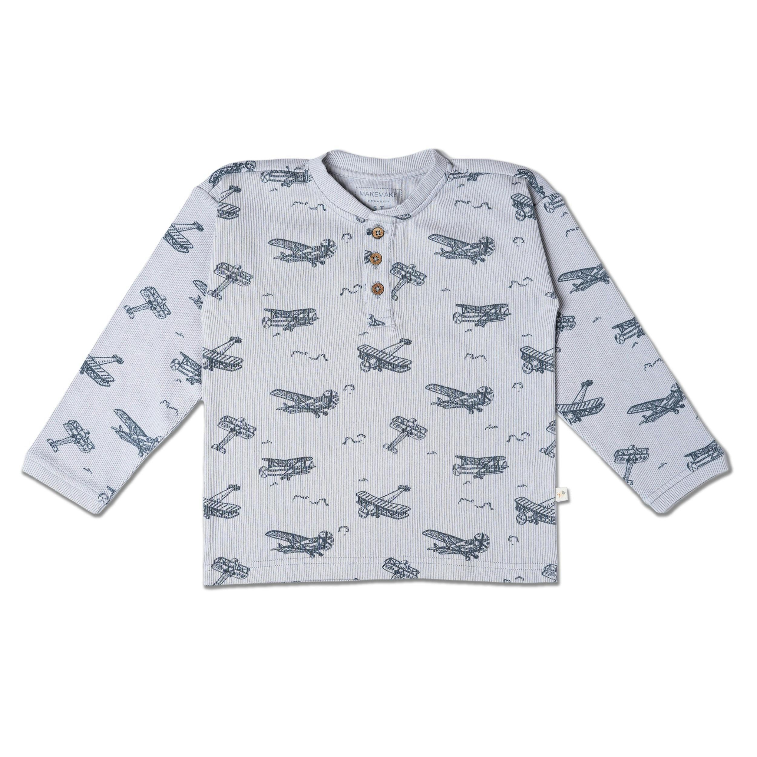 Organic Henley Tee