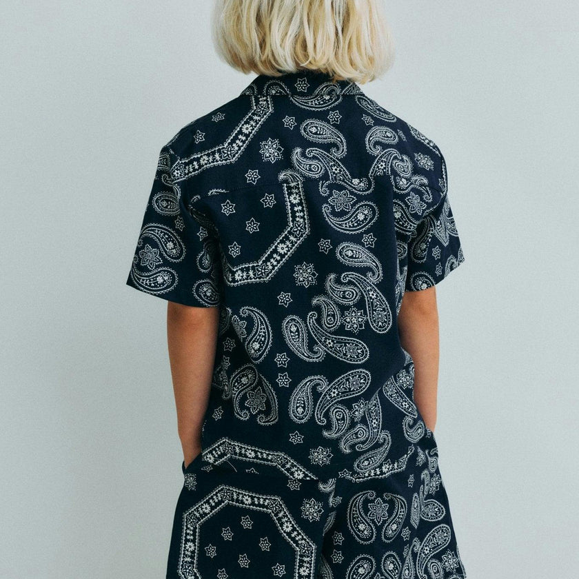 Aster Bermuda Kids Bandana Print
