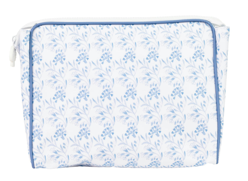 The Go Bag in Navy Floral