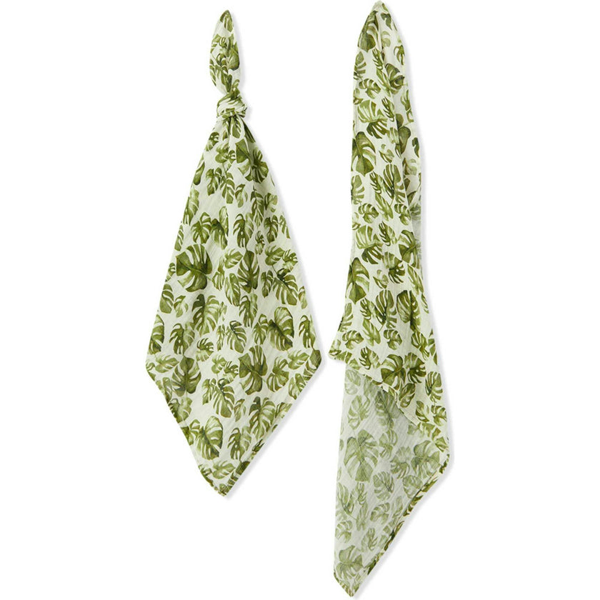 Island Leaf Organic Cotton Burp Cloth