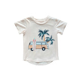 Girl's Short Sleeve Tee American Mini