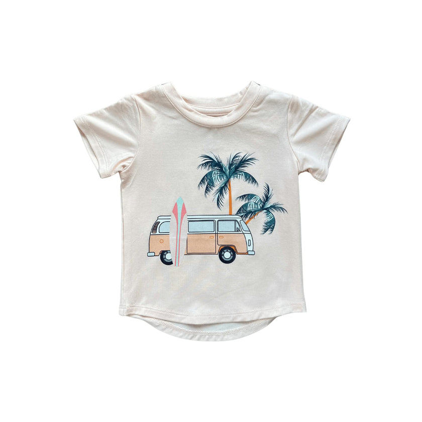 Girl's Short Sleeve Tee American Mini