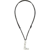 Grande Monogram Necklace in Silver