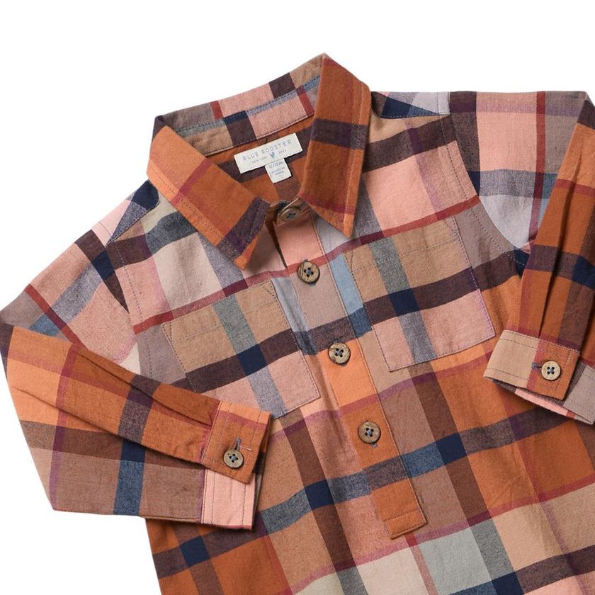Baby Boys Easton Jumper - Hayride Plaid