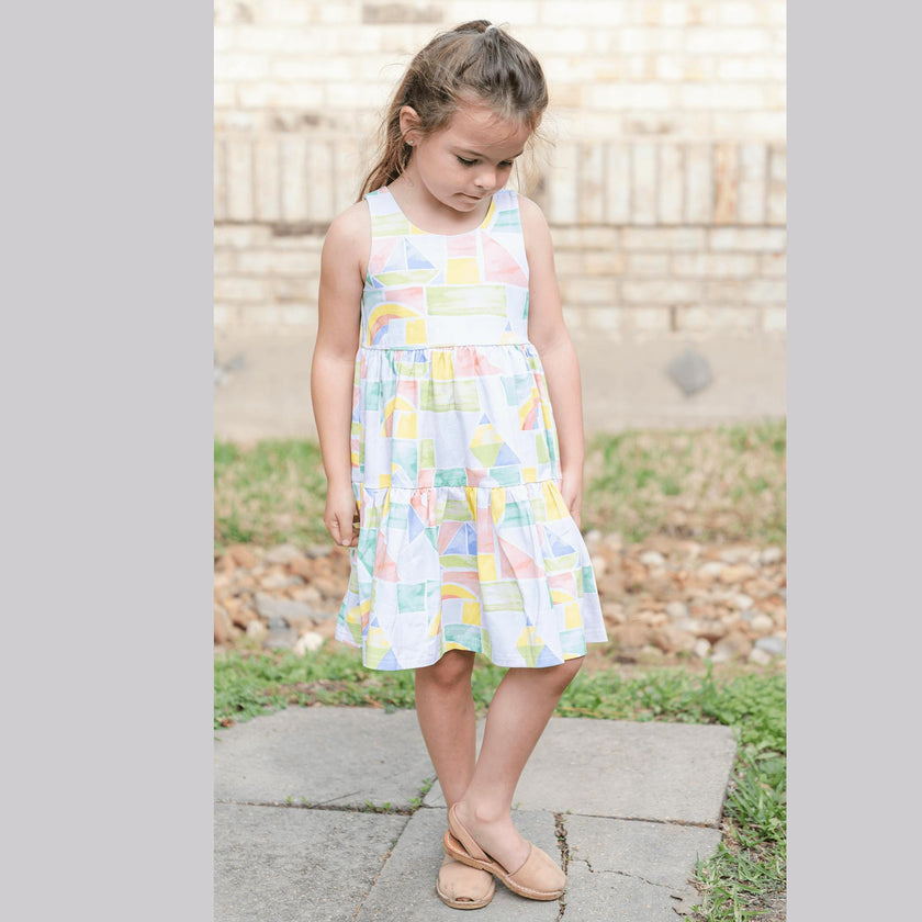Alex Sleeveless Tier Dress