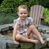 Bubble Romper in Milkshakes