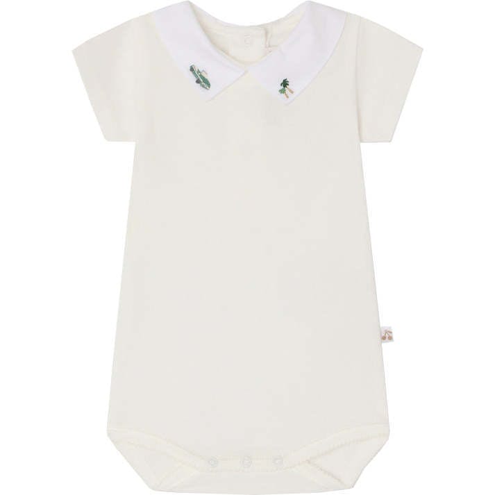 BONPOINT Juillet Cali Dreaming Bodysuit - Blanc Lait