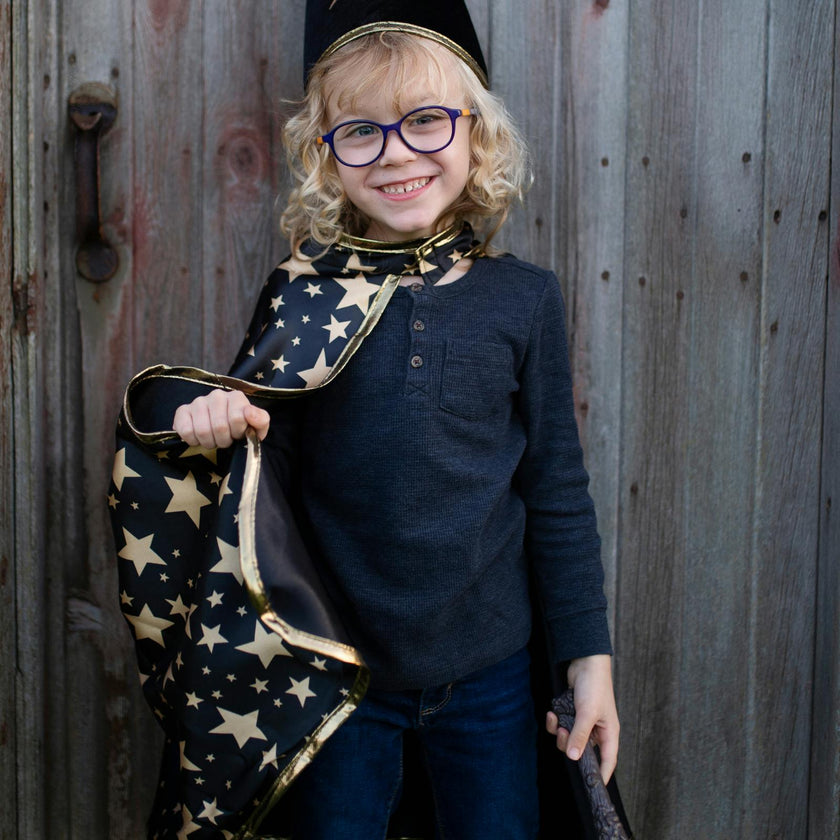 Reversible Wizard Cape & Hat