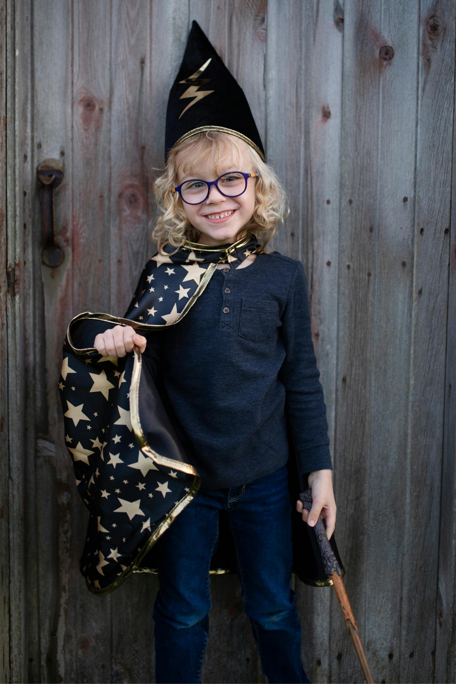 Reversible Wizard Cape & Hat