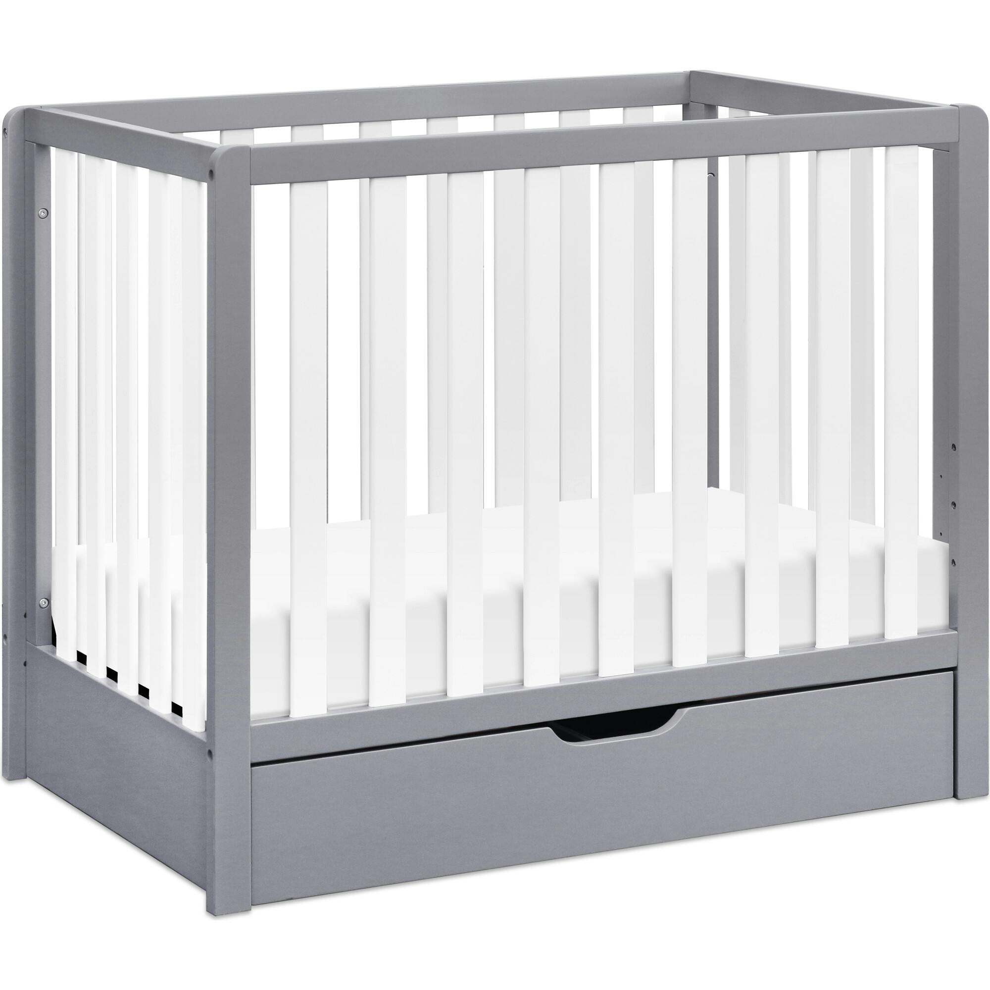 Colby 4-in-1 Convertible Mini Crib With Trundle