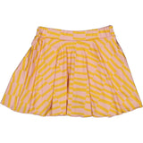 Funny Stripes Skirt With Shorts, Multi