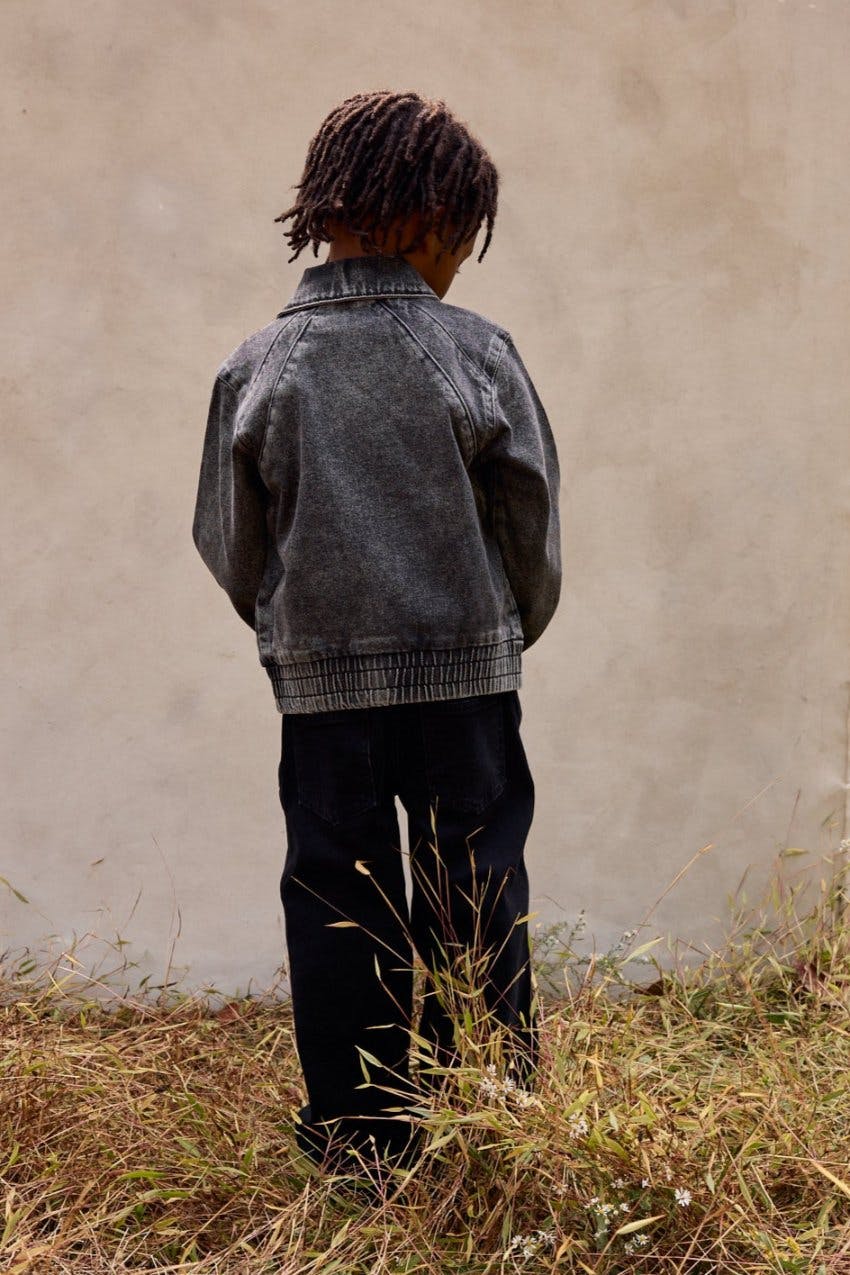 Denim Starburst Jacket