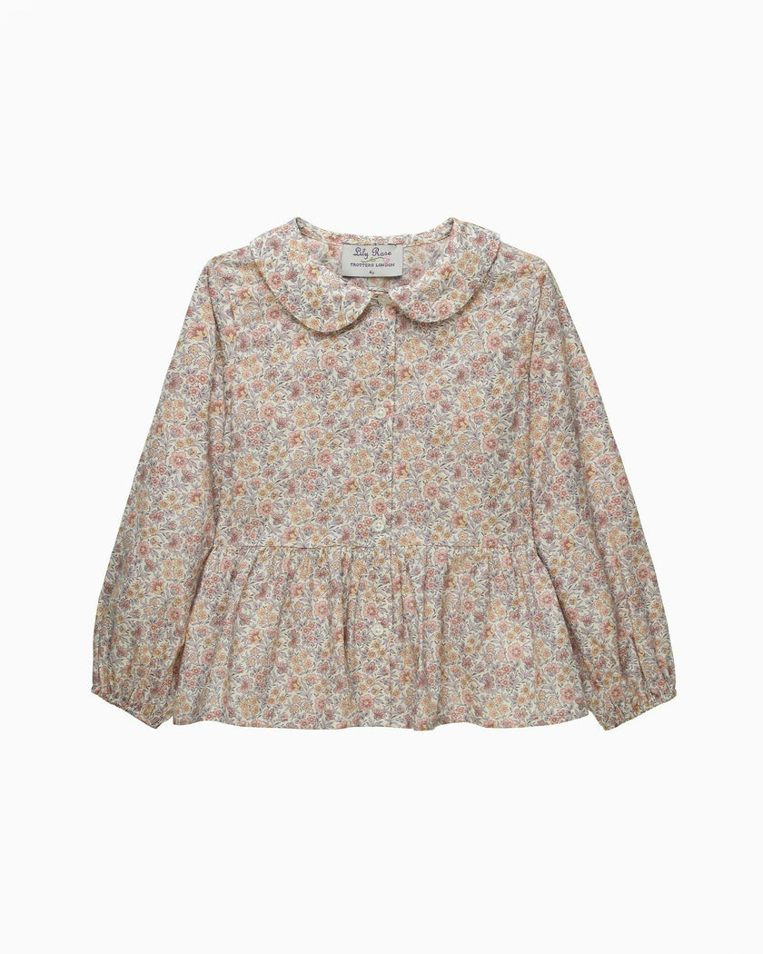 Carnation Floral Blouse