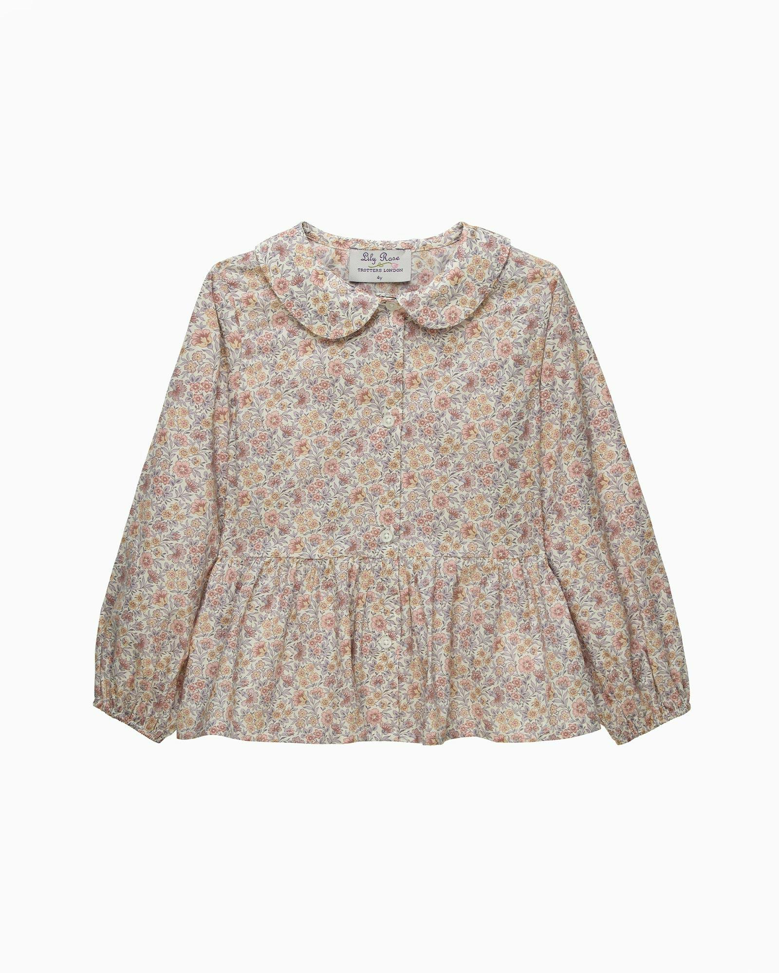 Carnation Floral Blouse