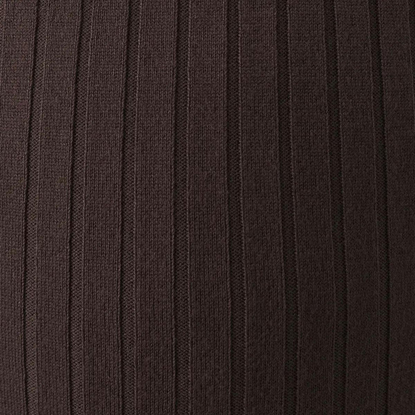 Nella Rib Nursing Knit Dress  Cocoa