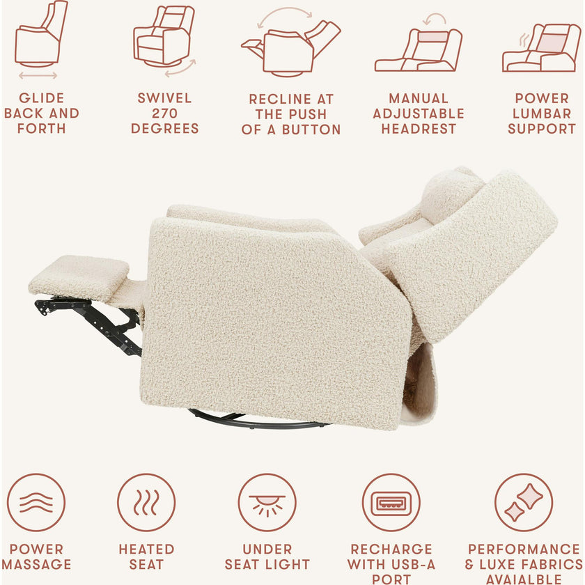 Kiwi Deluxe Power Glider Recliner