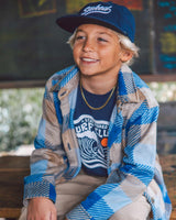 Alpine Cozy Shirt - Crown Blue Fleece