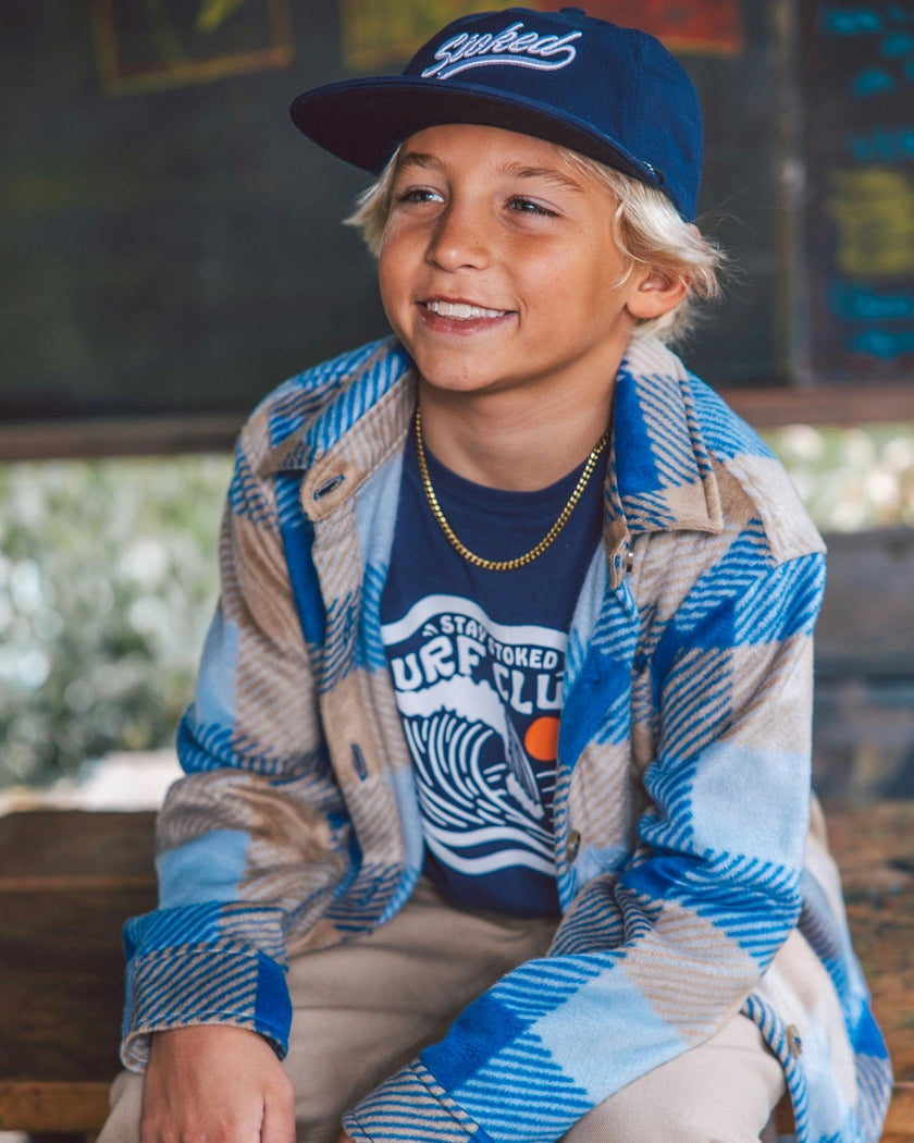 Alpine Cozy Shirt - Crown Blue Fleece