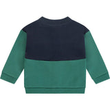 Colorblock Zip Up Sweatshirt