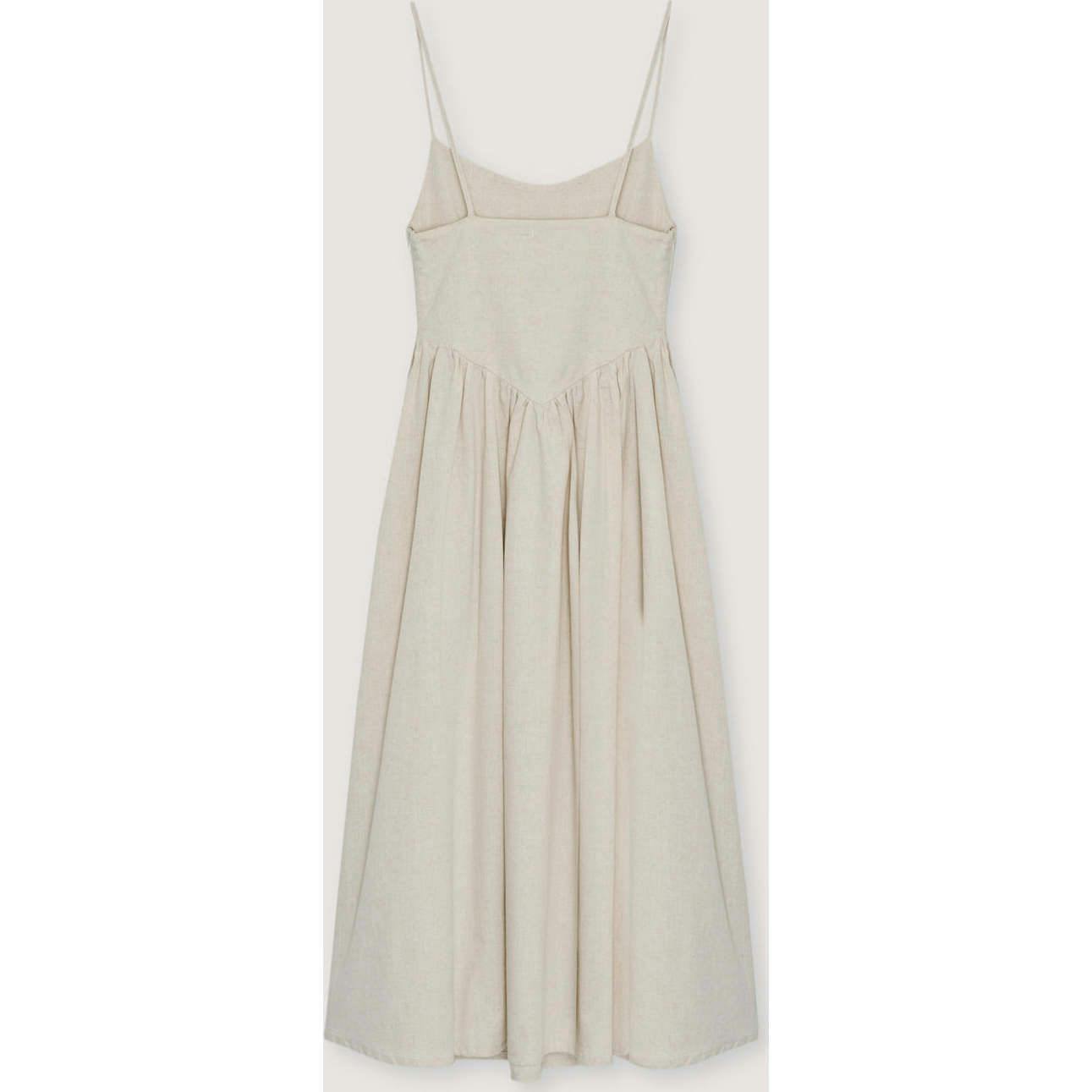 Lippia Woman Dress Sand Vigore