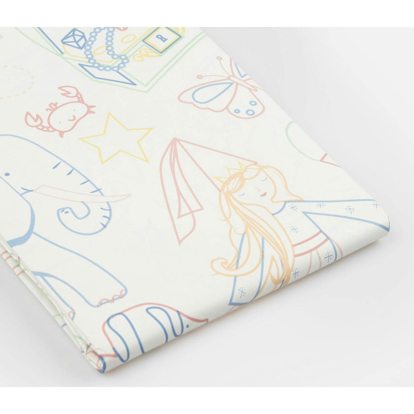 Color In Activity Tablecloth