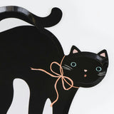 Halloween Cat Shaped Plates